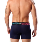 Aeronautica Micro Fishnet Trunk // Dark Blue (L)