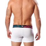 Aeronautica Micro Fishnet Trunk // White (L)