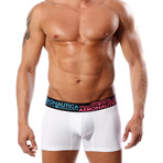 Aeronautica Micro Fishnet Trunk // White (M)