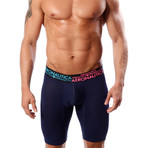 Aeronautica Micro Fishnet Athletic Boxer // Dark Blue (M)