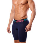 Aeronautica Micro Fishnet Athletic Boxer // Dark Blue (L)