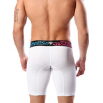 Aeronautica Micro Fishnet Athletic Boxer // White (S)