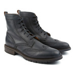 James Lug Wingtip Boot // Black (US: 11)