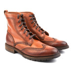 James Lug Wingtip Boot // Cognac (US: 9)