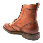 James Lug Wingtip Boot // Cognac (US: 11)