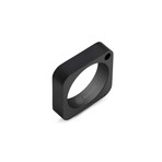 Square Ring // Black (Size 8)