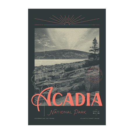 Acadia (12"W x 18"H)