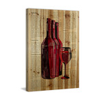 Wine Reserves // Natural Pine Wood (24"W x 36"H x 1.5"D)