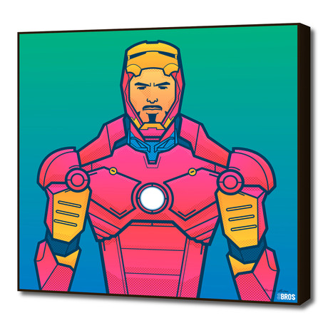 Iron Man (16"W x 16"H x 1.5"D)