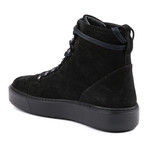 Prjct Suede Lace-Up Boot Sneaker // Black (UK: 8)