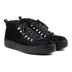 Pony Lace-Up Sneaker // Black (UK: 6)