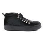 Pony Lace-Up Sneaker // Black (UK: 6)