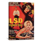 LSD Flesh Of Devil Film (26"W x 18"H x 0.75"D)