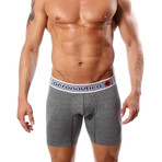 Microfiber Boxer Brief // Jasper Gray (L)