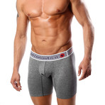 Microfiber Boxer Brief // Jasper Gray (L)