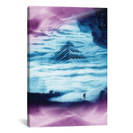 Teal Pyramid (26"W x 18"H x 0.75"D)