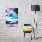 Teal Pyramid (26"W x 18"H x 0.75"D)