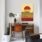 Warm Abstraction (26"W x 18"H x 0.75"D)