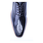 Perforated Toe Patent Oxford // Black (Euro: 42)