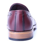 Woven Toe Tassel Loafer // Bordeaux (Euro: 45)