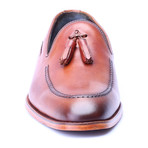 Stitched Tassel Loafer // Tobacco (Euro: 39)