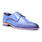 Woven Toe Derby // Dark Blue (Euro: 46)