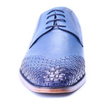 Woven Toe Derby // Dark Blue (Euro: 41)