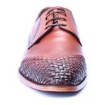 Woven Toe Derby // Tobacco (Euro: 41)