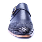 Woven Toe Single Monk // Dark Blue (Euro: 42)