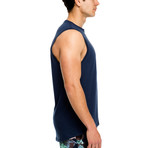 Muscle Tank // Navy (M)