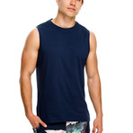 Muscle Tank // Navy (M)