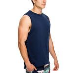 Muscle Tank // Navy (M)