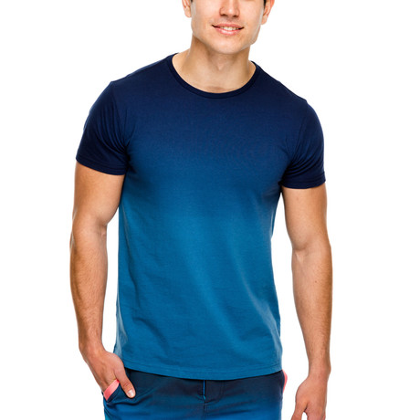 Ombre T-Shirt // Navy (XS)