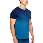 Ombre T-Shirt // Navy (XS)