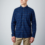 Truman Workshirt // Navy + Blue (M)