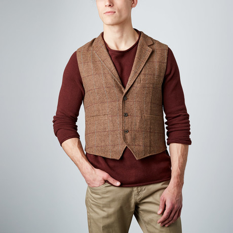 Cooper Vest // Brown (XS)