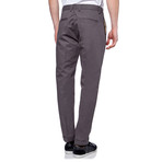 Slim Fit Cuffed Trouser // Lead (32WX30L)