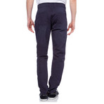 Slim Fit Seamed Chino // Navy (40WX30L)