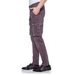 Slim Fit Cargo Chino // Lead (40WX30L)