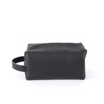Leather Dopp Kit (Black)
