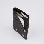 Frontier Shark Skin Wallet // Black