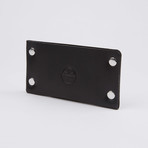 Riveted Leather Card Holder 1.0 // Black