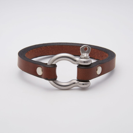 Shackleton Bracelet // Dark Brown (Small)