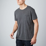 Raw Pocket Crewneck Shirt // Black Pigment (L)