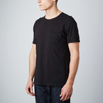 Raw Pocket Crewneck Shirt // Black Reactive (XL)