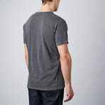 Raw Pocket Crewneck Shirt // Black Pigment (L)