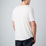 Back Seam Shirt // Paper Reactive (XL)