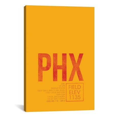 Phoenix Sky Harbor (18"W x 26"H x 0.75"D)