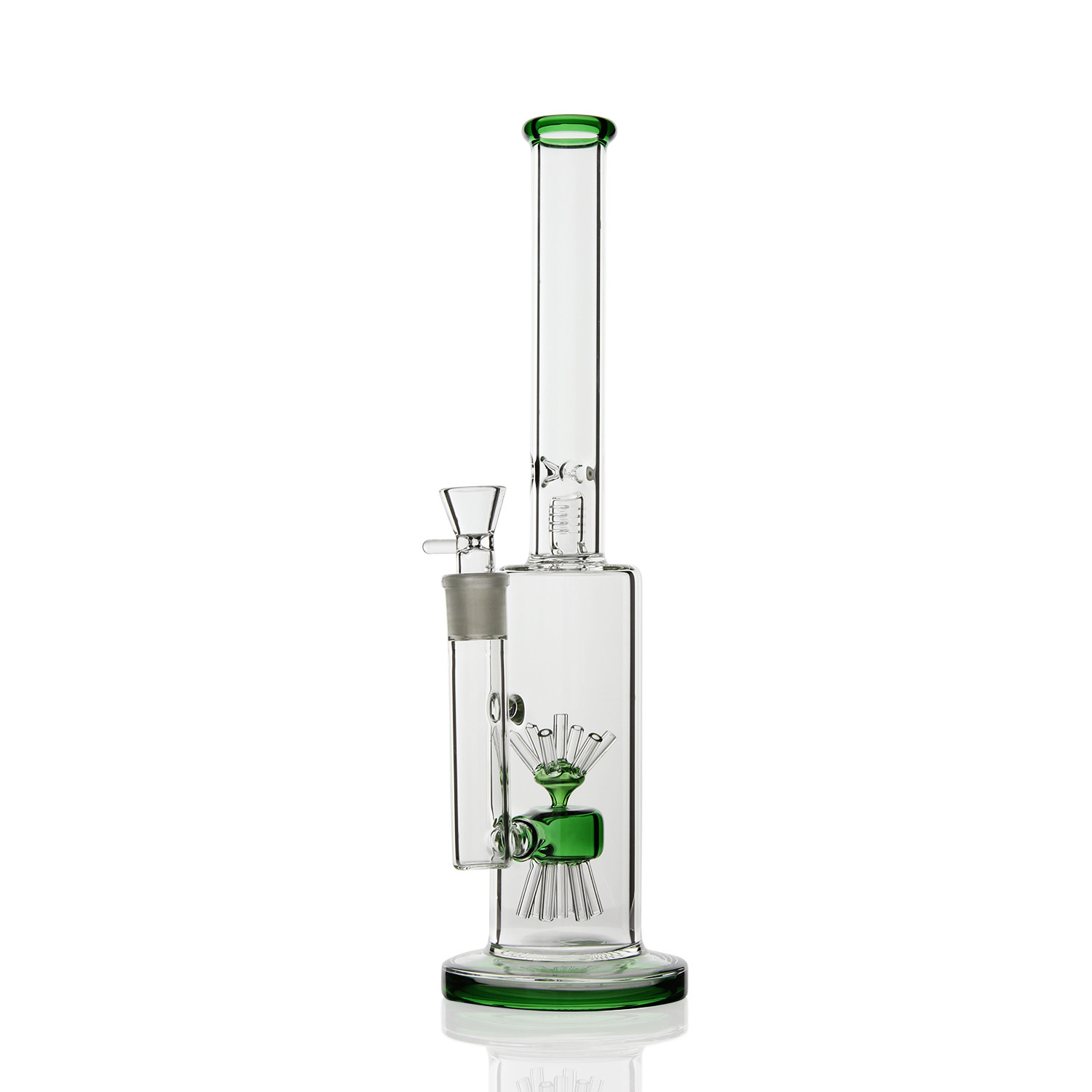 Bi-level Sprinkler Perc Water Pipe (Blue) - Smoke Cartel - Touch of Modern