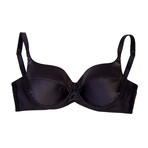 Imogen Button Bra // Black (28DD)